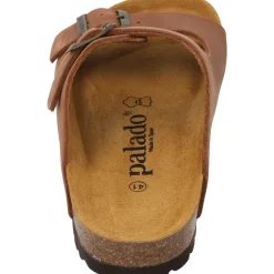 Palado Korfu Oiled Premium Leather Herren, Pantoletten, Herren, Braun