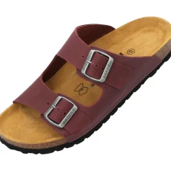 Palado Korfu Oiled Premium Leather Herren, Pantoletten, Herren, Bordeaux