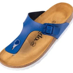 Palado Kos Matt, Zehentrenner, Damen, Blau