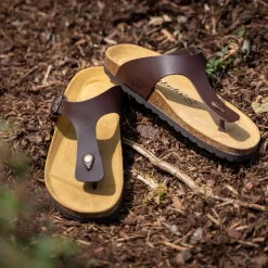 Palado Kos Matt, Zehentrenner, Damen, Braun