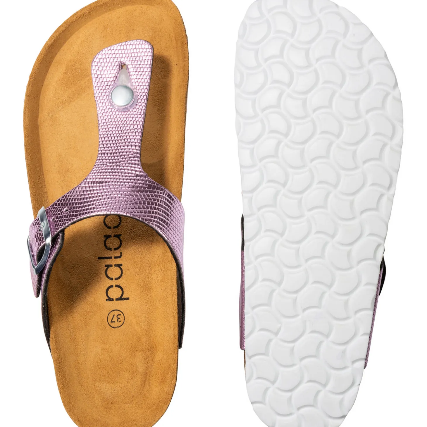 Palado Kos Titano, Zehentrenner, Damen, Pink