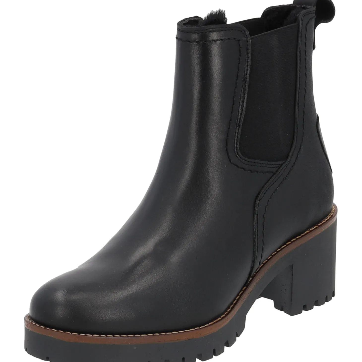 Palado Linosa, Chelsea Boots, Damen, Schwarz