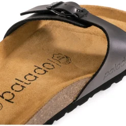 Palado Malta Arizona, Pantoletten, Damen, Metallic Antra