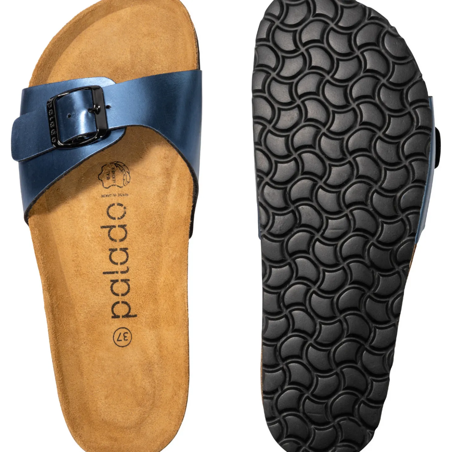 Palado Malta Arizona, Pantoletten, Damen, Blau