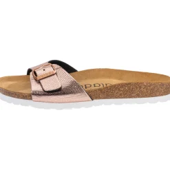 Palado Malta Coralino, Pantoletten, Damen, Metallic Snake Rose