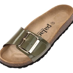 Palado Malta EGS Lack, Pantoletten, Damen, Khaki