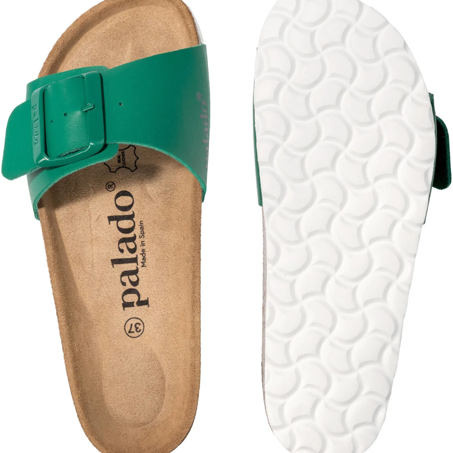 Palado Malta EGS Matt, Pantoletten, Damen, Grün