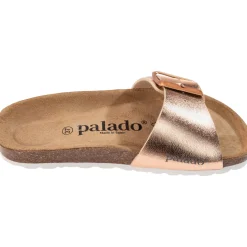 Palado Malta EGS Metallic, Pantoletten, Damen, Rose/Gold