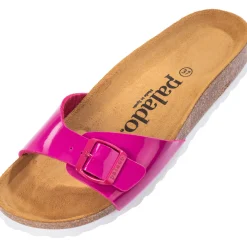 Palado Malta Lack, Pantoletten, Damen, Fuchsia