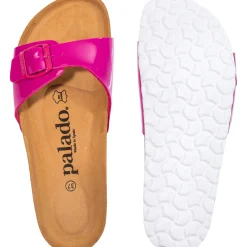 Palado Malta Lack, Pantoletten, Damen, Fuchsia