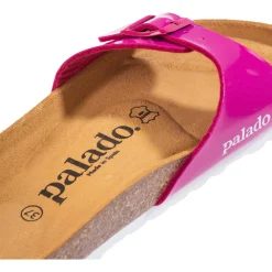 Palado Malta Lack, Pantoletten, Damen, Fuchsia