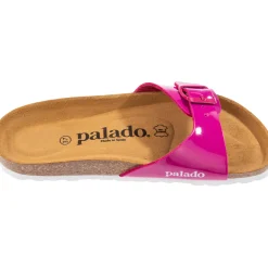 Palado Malta Lack, Pantoletten, Damen, Fuchsia