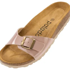 Palado Malta Lack, Pantoletten, Damen, Rosa