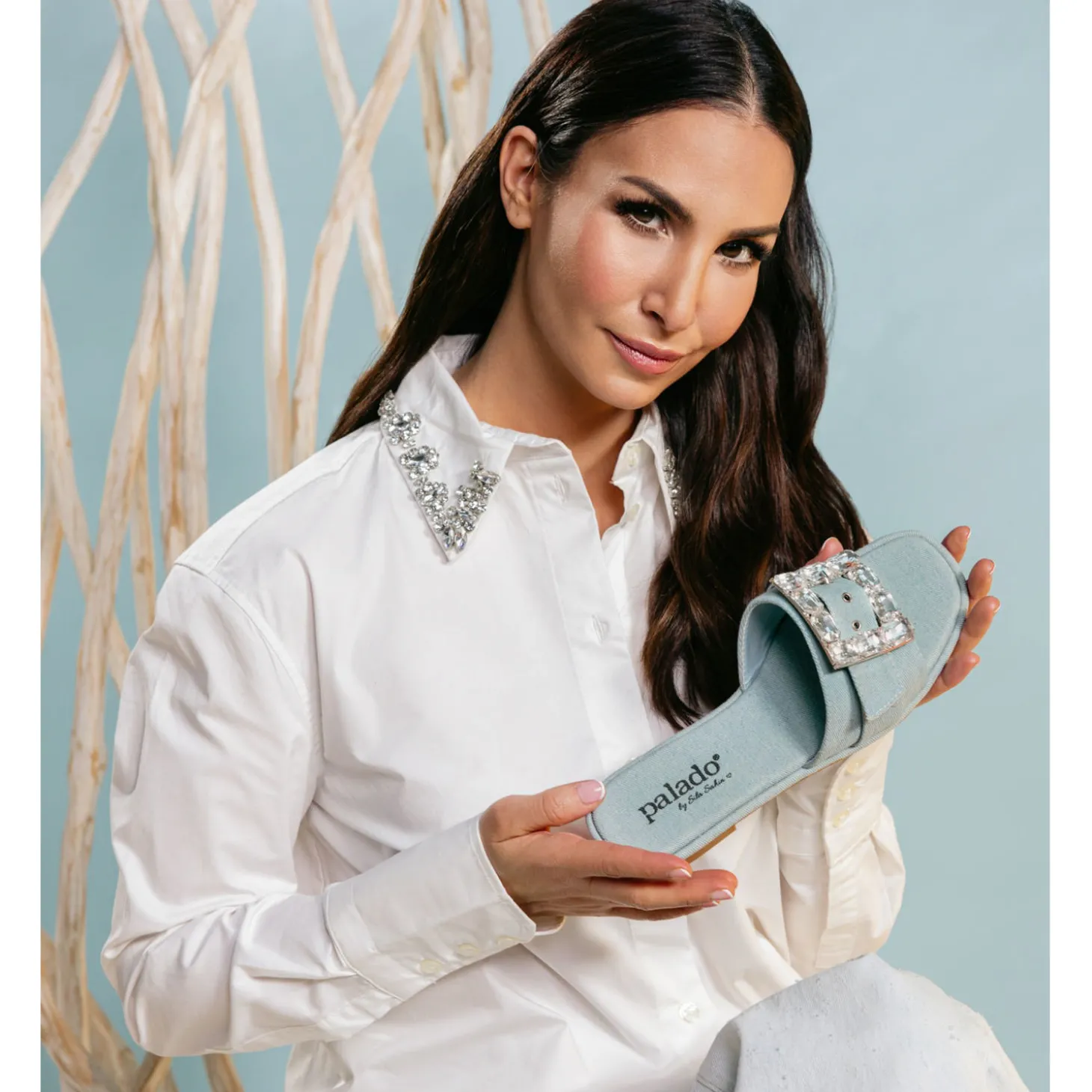 Palado Menac by Sila Sahin, Sandalen, Damen, Blau