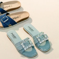 Palado Menac by Sila Sahin, Sandalen, Damen, Blau