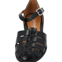 Palado Nigata by Sila Sahin, Riemchensandalen, Damen, Schwarz Metallic