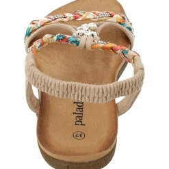 Palado Ninralla, Riemchensandalen, Damen, Beige