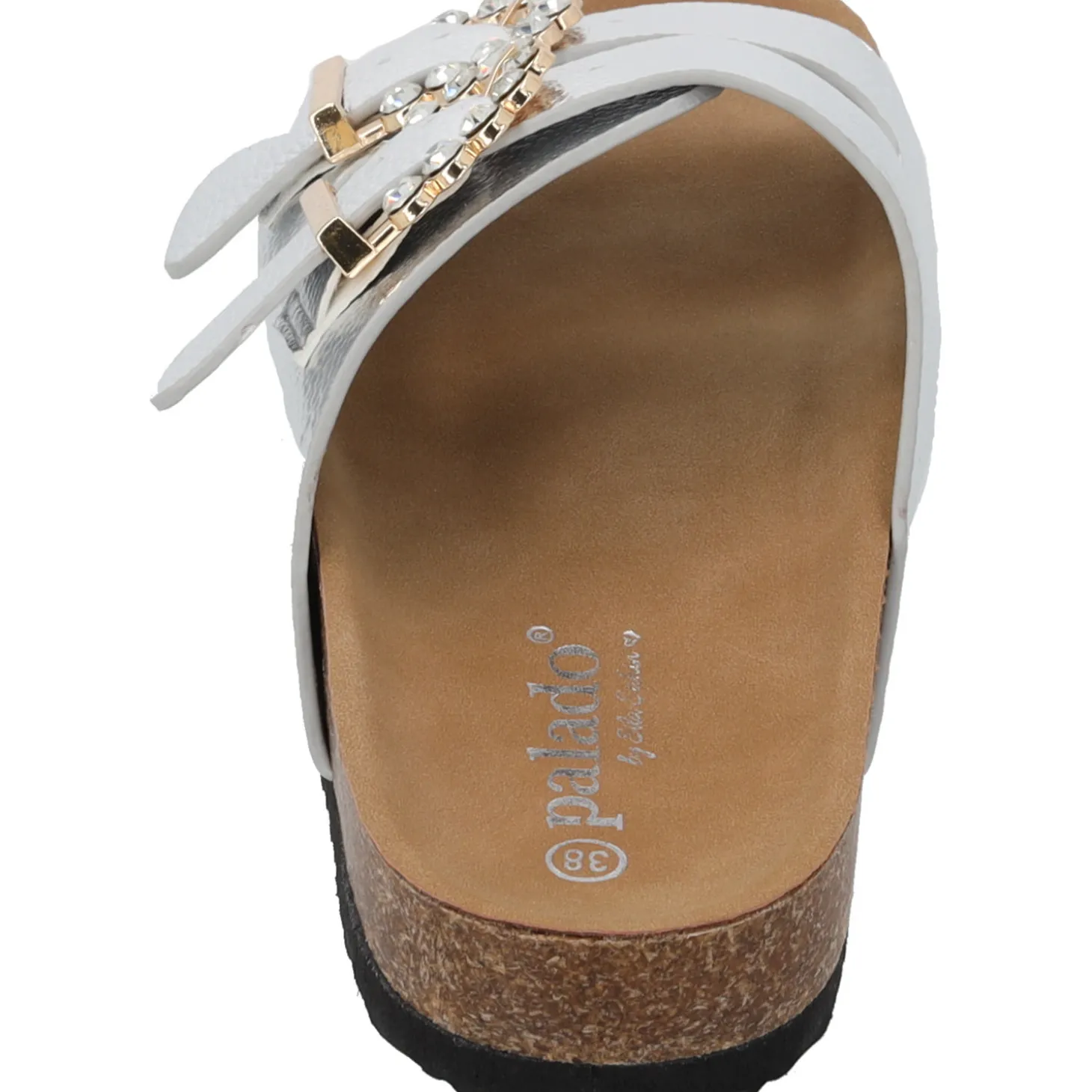 Palado Obestos by Sila Sahin, Sandalen, Damen, Silber Metallic