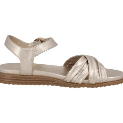 Palado Ovuh, Riemchensandalen, Damen, Gold