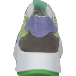 Palado PA 0034, Schnürschuhe, Damen, Weiß/Blau/Grün/Gelb