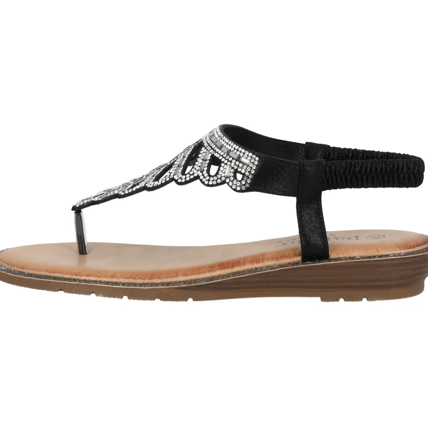 Palado Phuza by Sila Sahin , Riemchensandalen, Damen, Schwarz