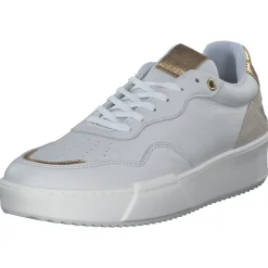 Palado S2-2319, Schnürschuhe, Damen, Weiß/Gold