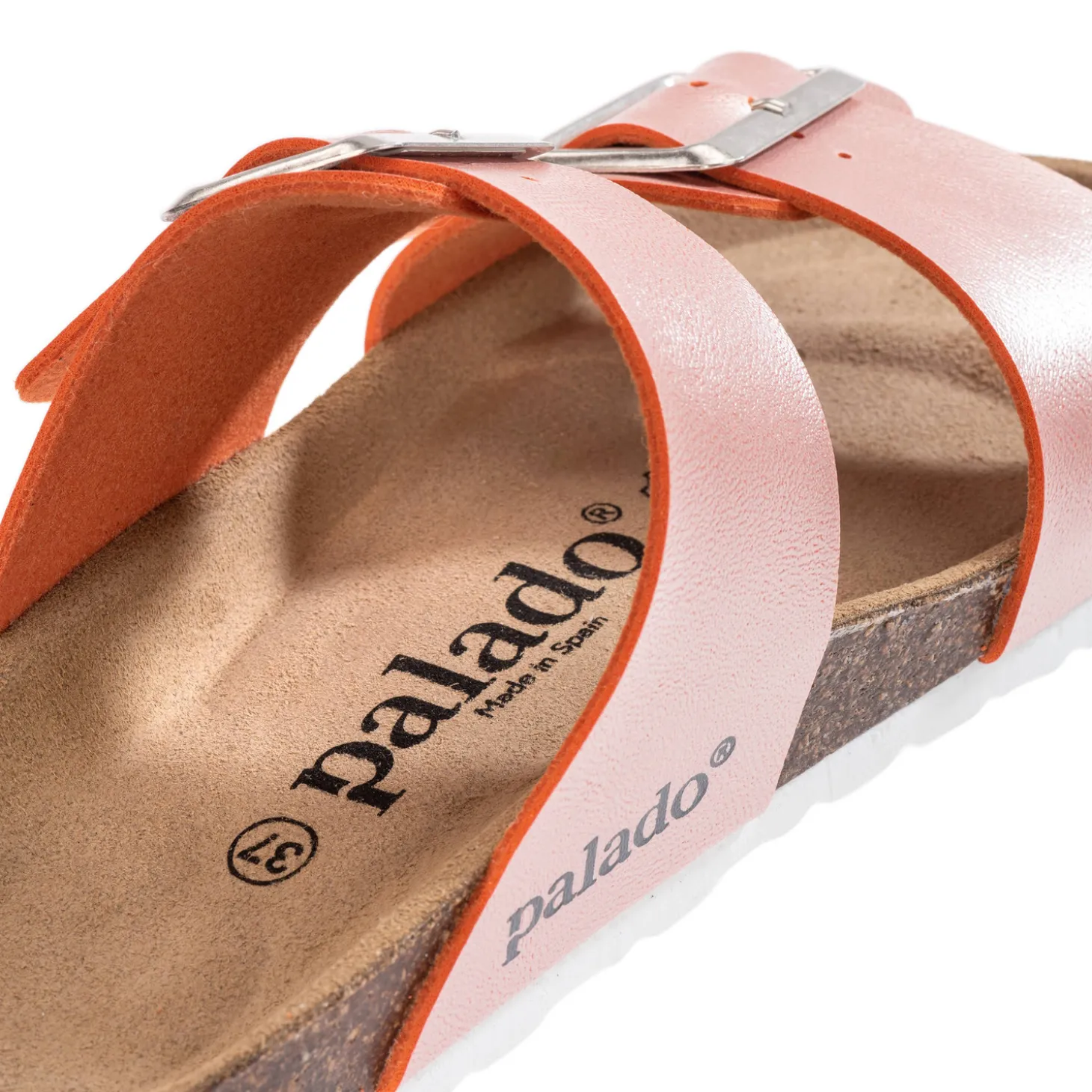 Palado Samos EGS, Pantoletten, Damen, Orange Metallic