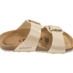 Palado Samos EGS, Pantoletten, Damen, Beige Lack