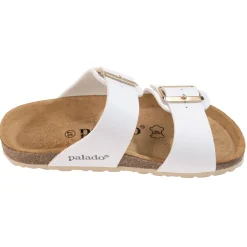 Palado Samos EGS, Pantoletten, Damen, Weiß Matt