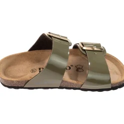 Palado Samos EGS, Pantoletten, Damen, Khaki Lack