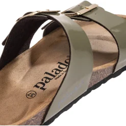 Palado Samos EGS, Pantoletten, Damen, Khaki Lack