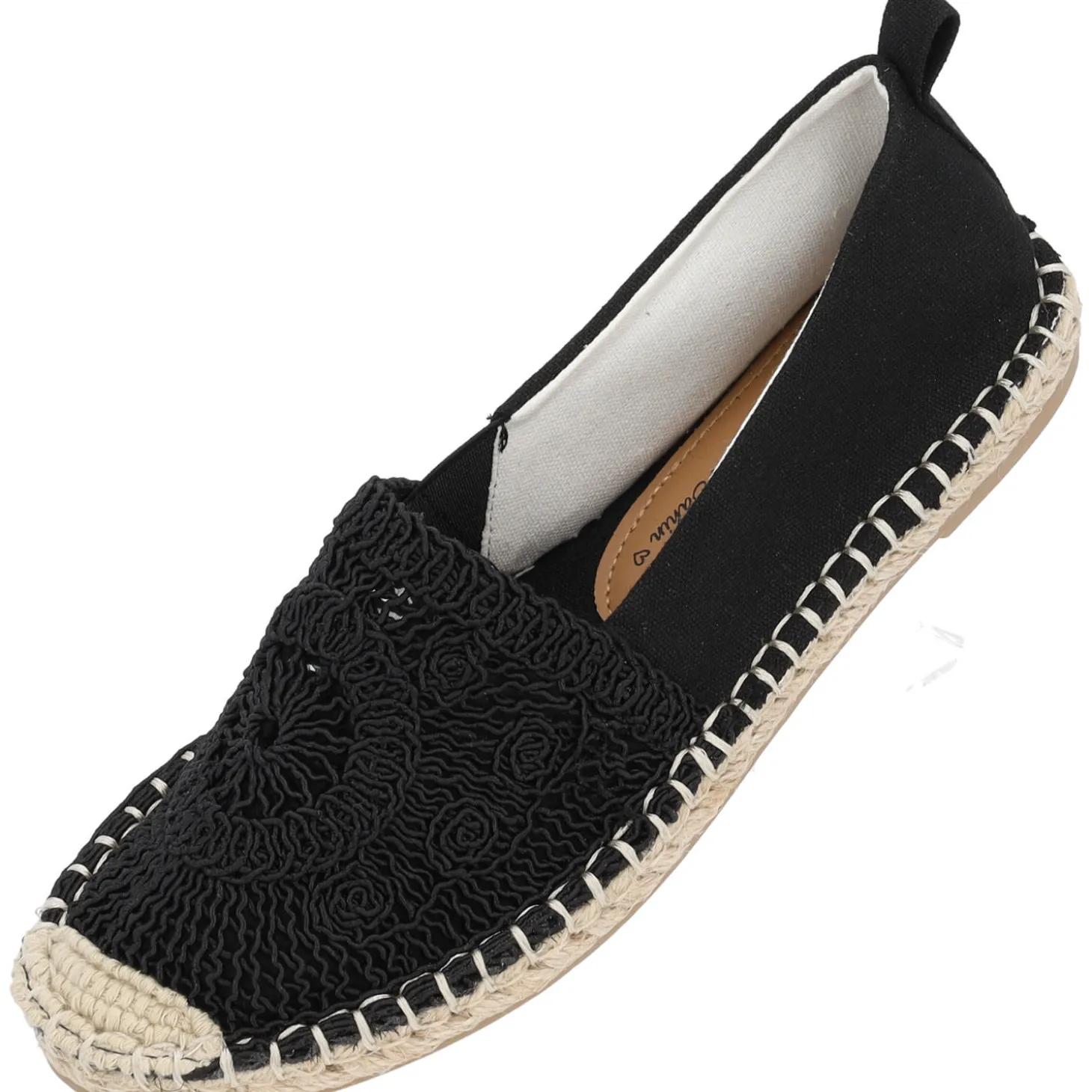 Palado Serd by Sila Sahin, Espadrilles, Damen, Schwarz
