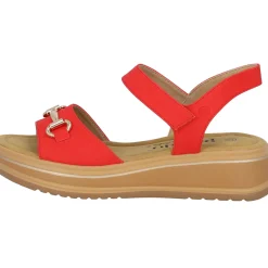 Palado Stamelos by Sila Sahin, Riemchensandalen, Damen, Rot