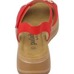 Palado Stamelos by Sila Sahin, Riemchensandalen, Damen, Rot