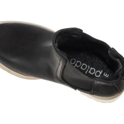 Palado Thasos 018-1401, Chelsea Boots, Damen, Schwarz/Cream