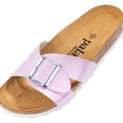 Palado Tinos, Pantoletten, Damen, Flieder Metallic