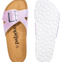 Palado Tinos, Pantoletten, Damen, Flieder Metallic