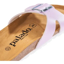 Palado Tinos, Pantoletten, Damen, Flieder Metallic