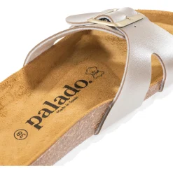 Palado Tinos, Pantoletten, Damen, Sand Metallic