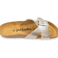 Palado Tinos, Pantoletten, Damen, Sand Metallic
