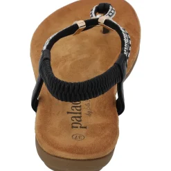 Palado Ugnu by Sila Sahin, Komfort-Sandalen, Damen, Schwarz