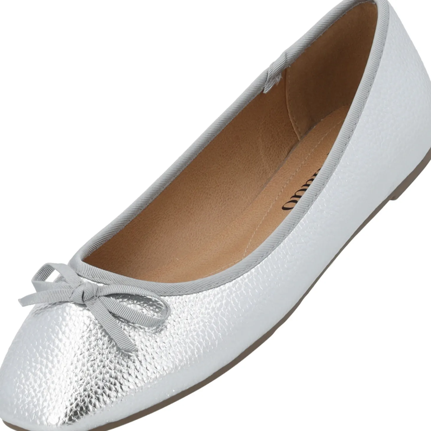 Palado Voso, Ballerinas, Damen, Silber Metallic