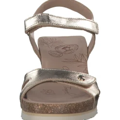 Panama Jack Julia Shine B, Keilsandaletten, Damen, oro gold