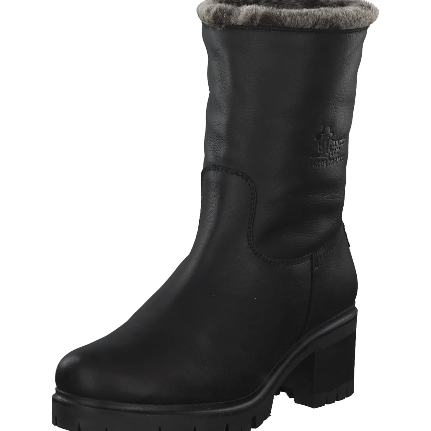 Panama Jack Piola B, Winterstiefel, Damen, Schwarz (Negro/Black)