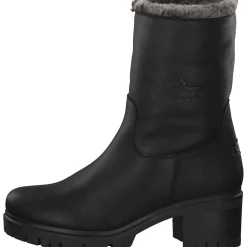 Panama Jack Piola B, Winterstiefel, Damen, Schwarz (Negro/Black)