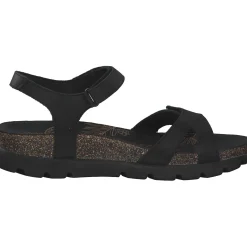 Panama Jack Sulia B, Klassische Sandalen, Damen, Schwarz (Negro Black)