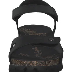 Panama Jack Sulia B, Klassische Sandalen, Damen, Schwarz (Negro Black)
