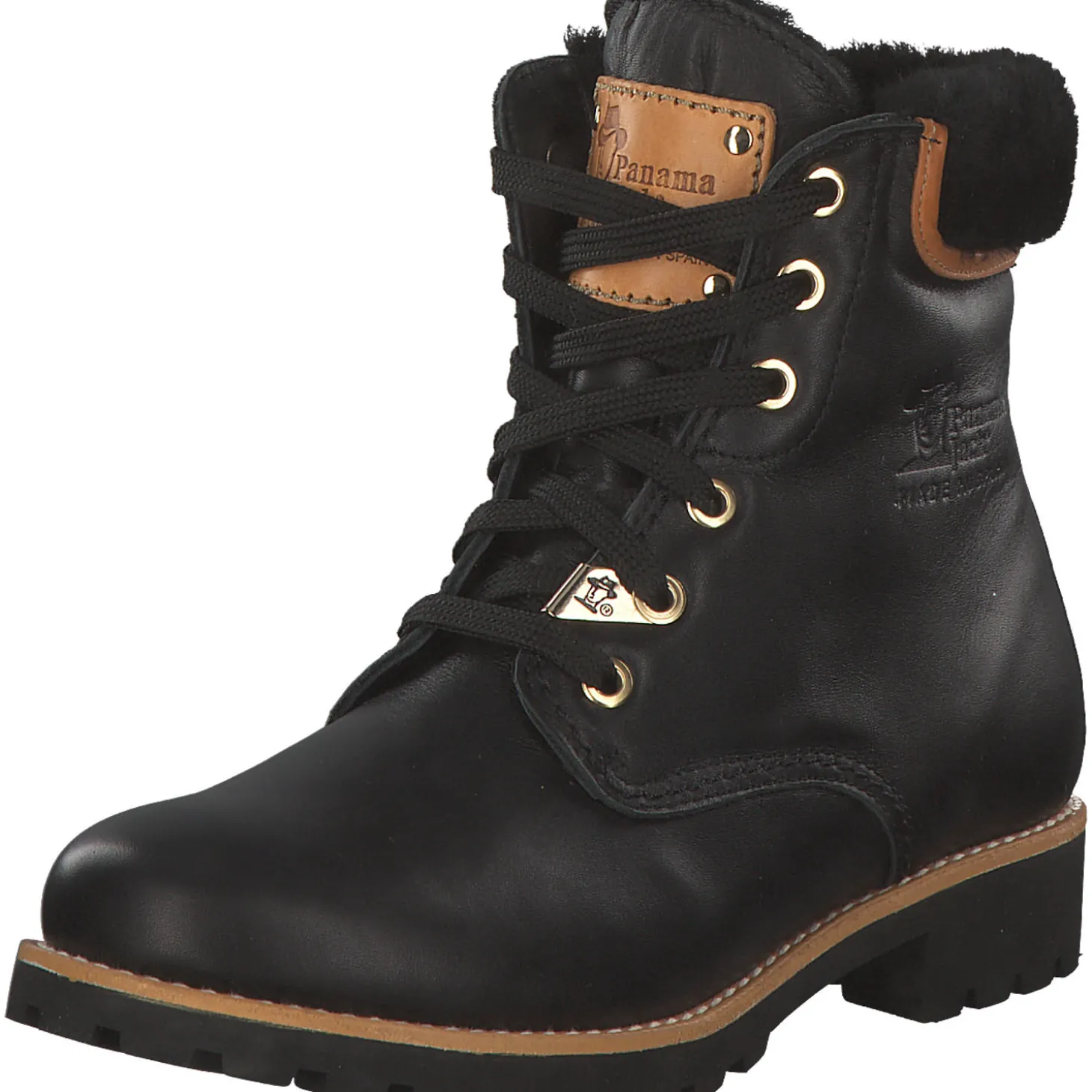 Panama Jack Travelling Panama 03 Igloo B, Winterstiefel, Damen, Schwarz (Negro/Black)