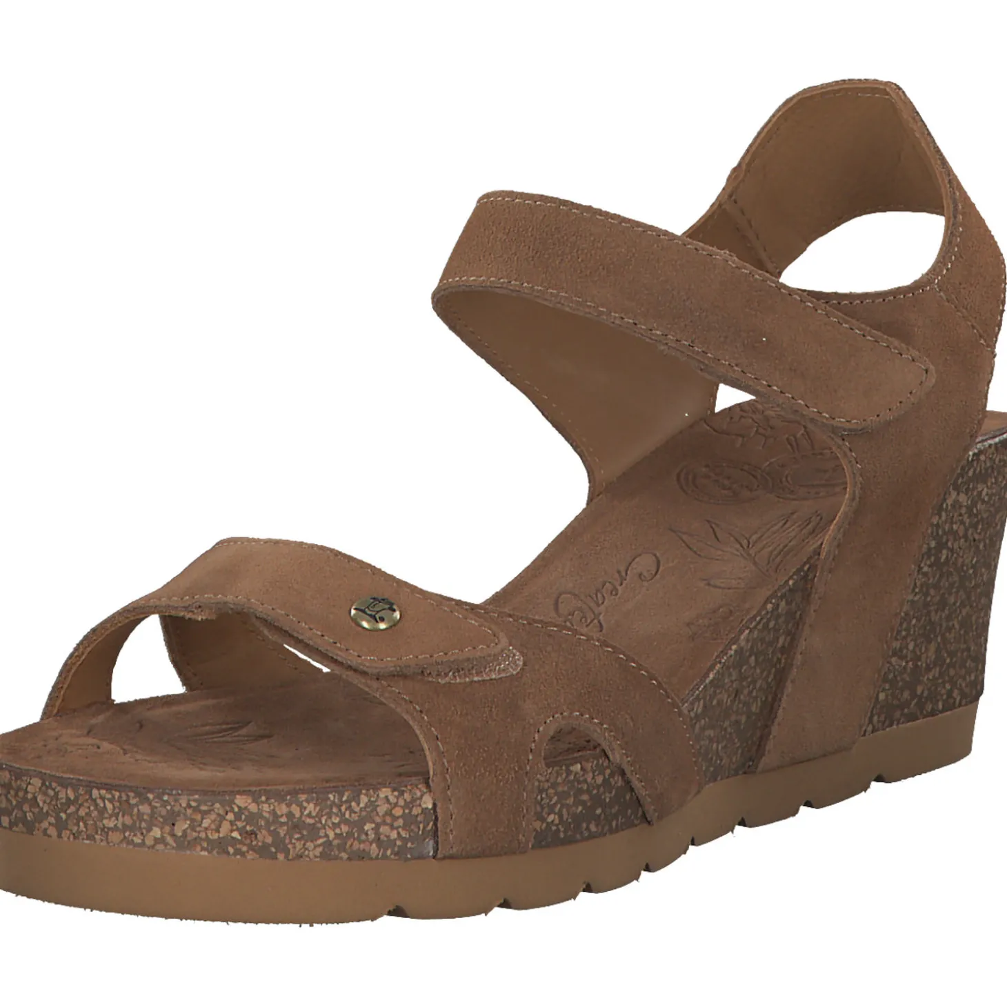 Panama Jack Vila B, Plateau-Sandaletten, Damen, Braun