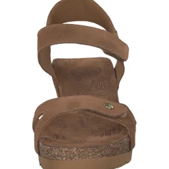 Panama Jack Vila B, Plateau-Sandaletten, Damen, Braun